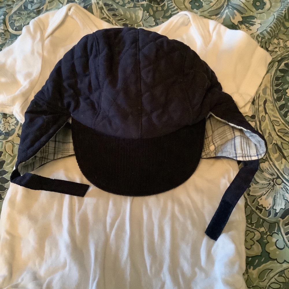 Janie and Jack ear flap hat